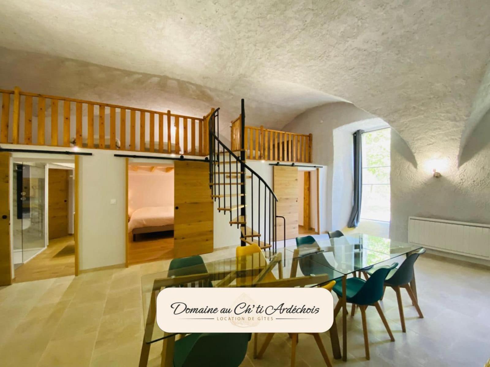 Gite De Groupe - Domaine Au Ch'Ti Ardechois Rochessauve ภายนอก รูปภาพ