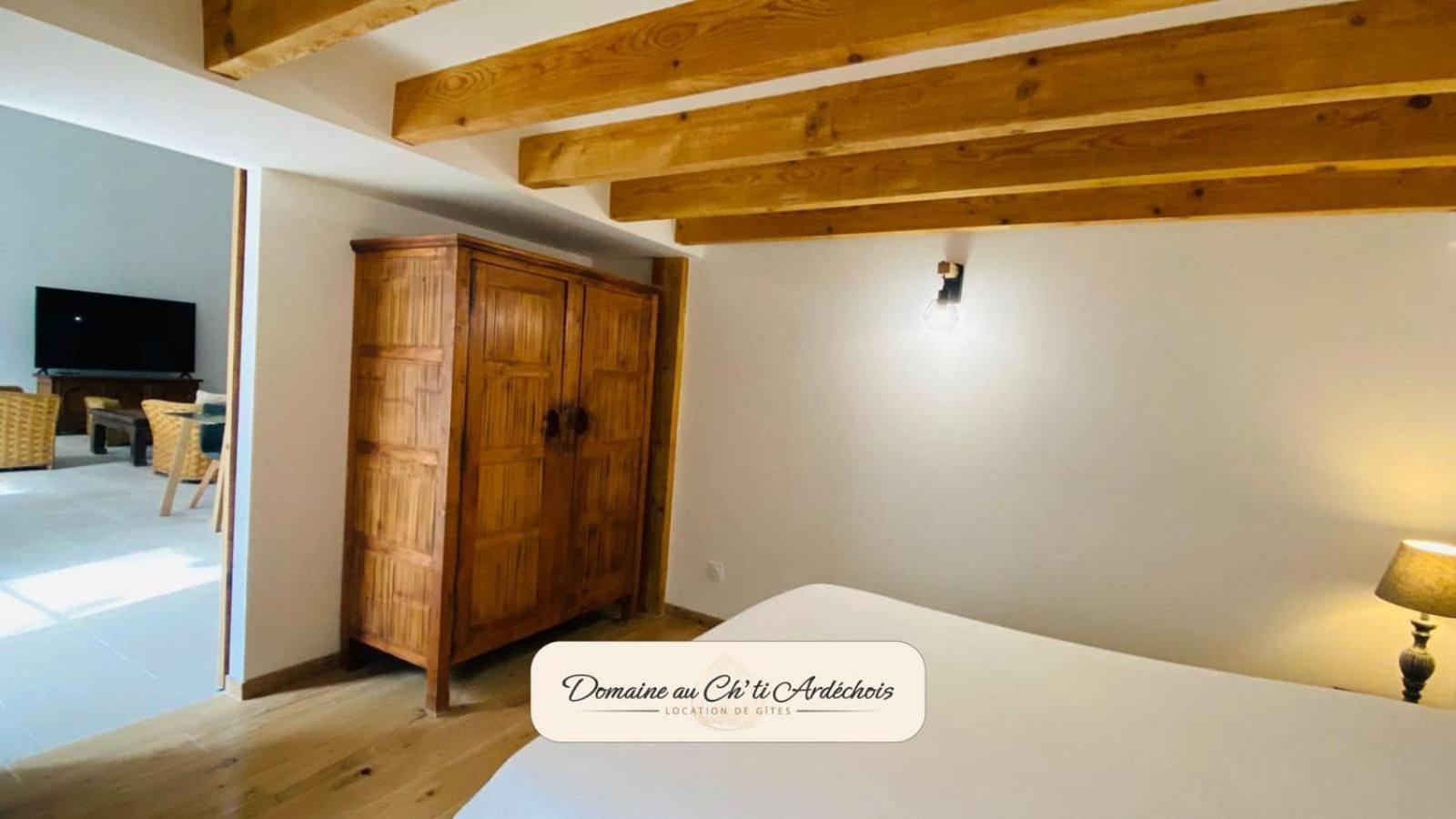 Gite De Groupe - Domaine Au Ch'Ti Ardechois Rochessauve ภายนอก รูปภาพ