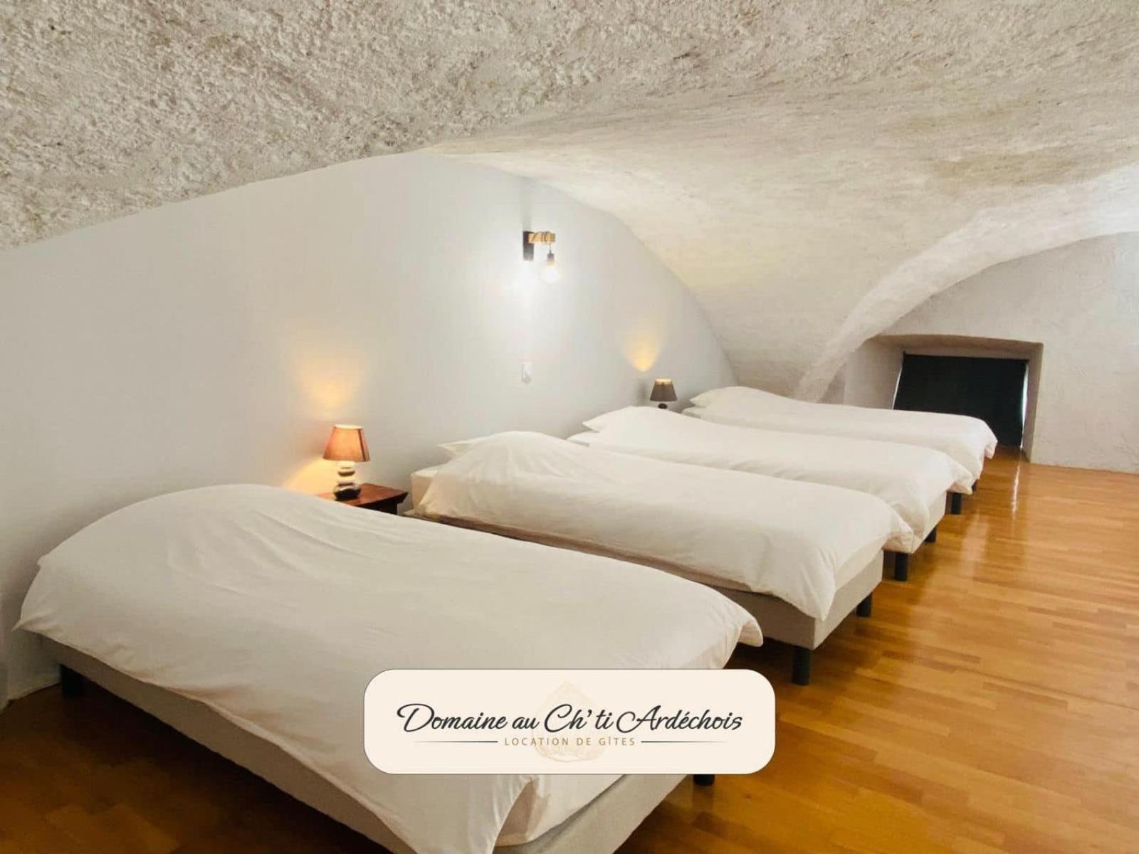 Gite De Groupe - Domaine Au Ch'Ti Ardechois Rochessauve ภายนอก รูปภาพ