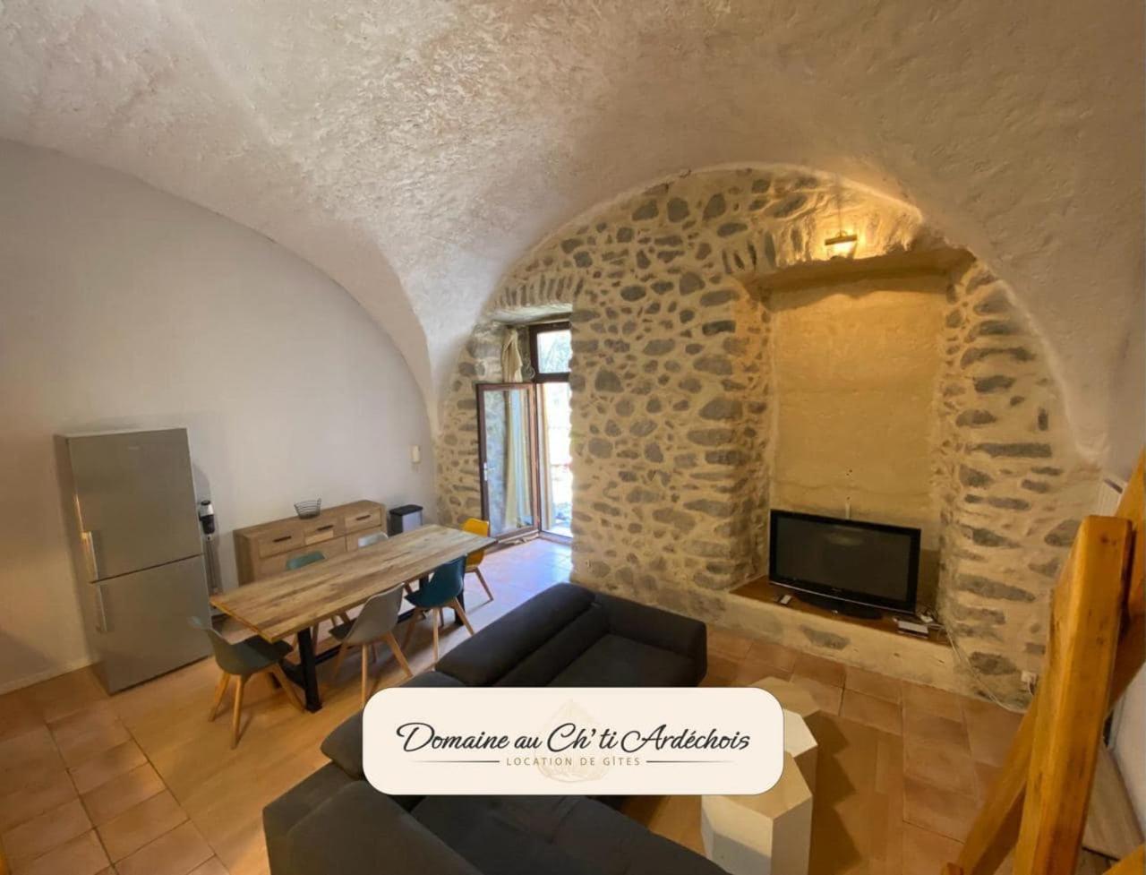 Gite De Groupe - Domaine Au Ch'Ti Ardechois Rochessauve ภายนอก รูปภาพ