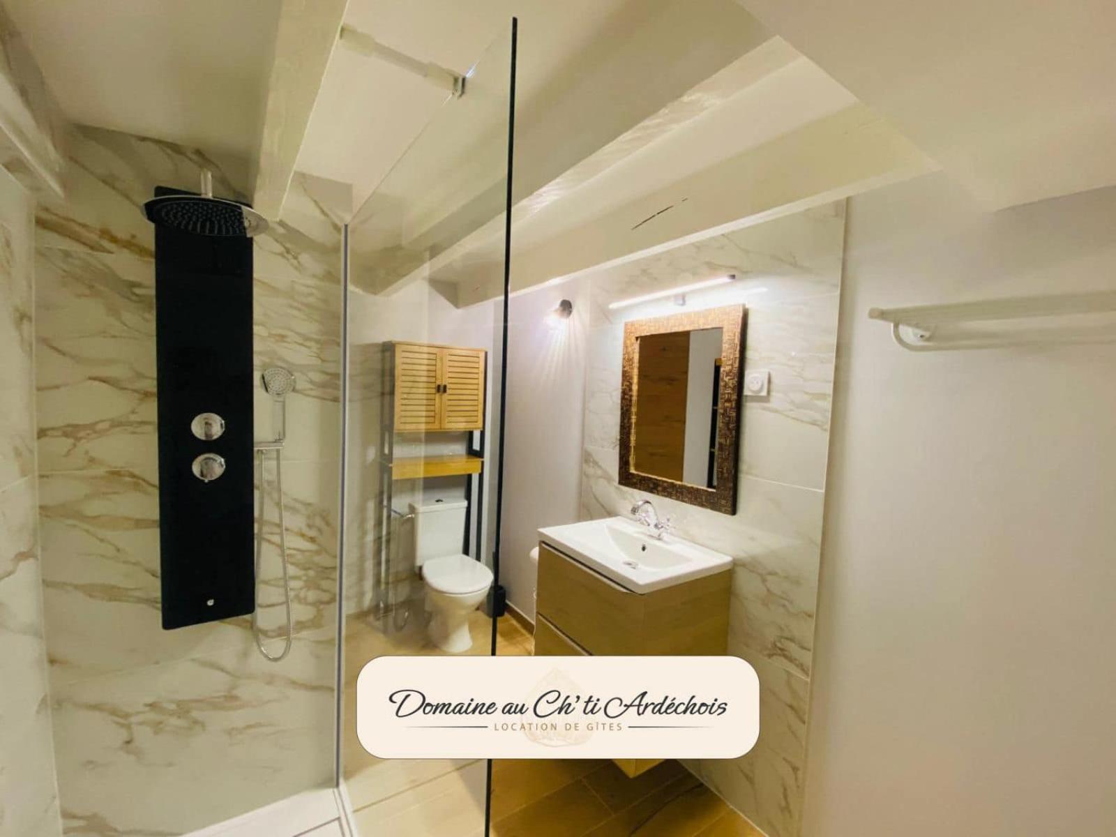 Gite De Groupe - Domaine Au Ch'Ti Ardechois Rochessauve ภายนอก รูปภาพ