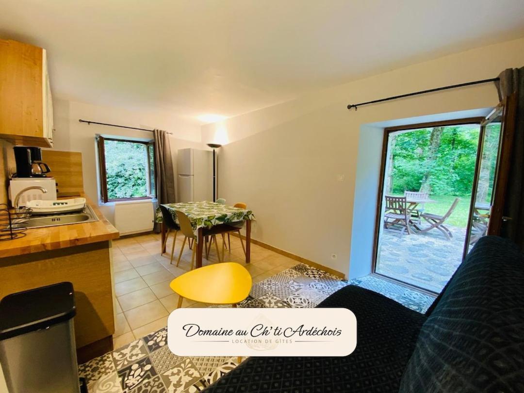 Gite De Groupe - Domaine Au Ch'Ti Ardechois Rochessauve ภายนอก รูปภาพ