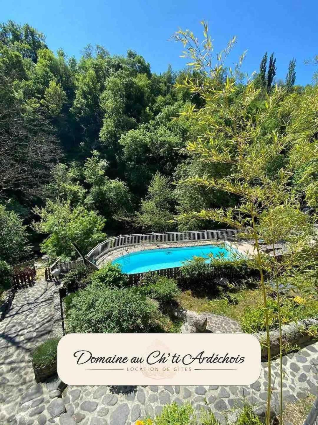 Gite De Groupe - Domaine Au Ch'Ti Ardechois Rochessauve ภายนอก รูปภาพ