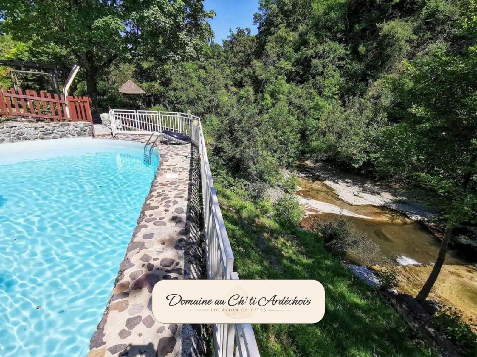 Gite De Groupe - Domaine Au Ch'Ti Ardechois Rochessauve ภายนอก รูปภาพ