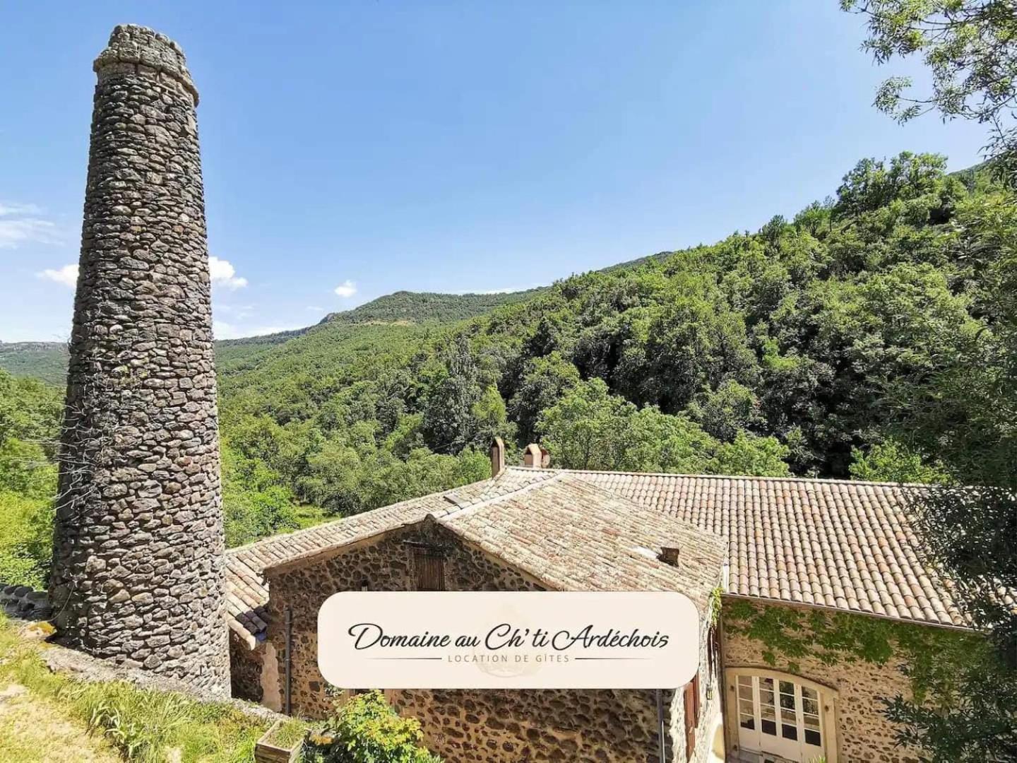 Gite De Groupe - Domaine Au Ch'Ti Ardechois Rochessauve ภายนอก รูปภาพ