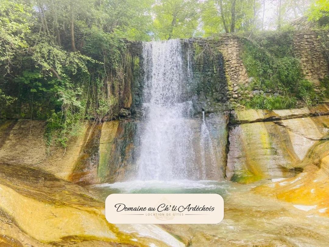 Gite De Groupe - Domaine Au Ch'Ti Ardechois Rochessauve ภายนอก รูปภาพ